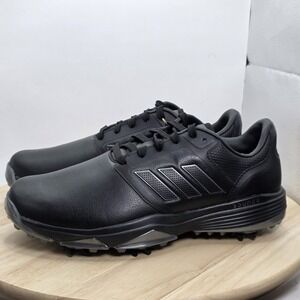 Men's Size 8 - Adidas Black Bounce‎ 3.0 Wide Golf Shoes HQ1216
